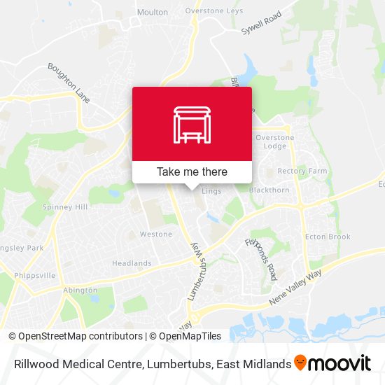 Rillwood Medical Centre, Lumbertubs map