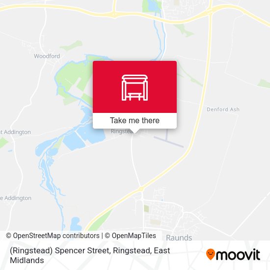 Spencer Street, Ringstead map