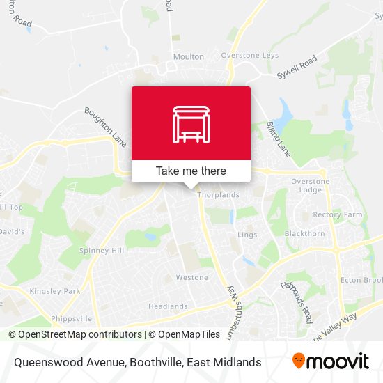 Queenswood Avenue, Boothville map