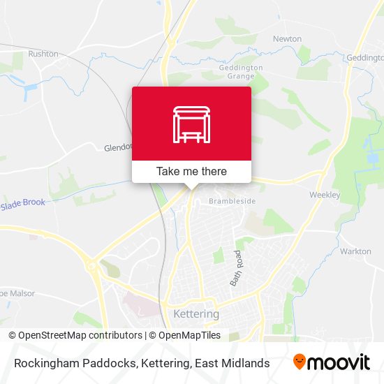 Rockingham Paddocks, Kettering map