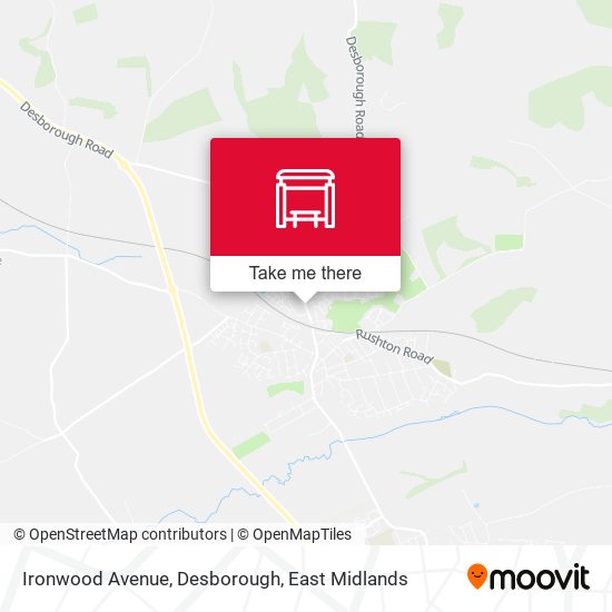 Ironwood Avenue, Desborough map