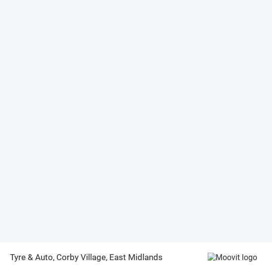 Tyre & Auto, Corby Village map