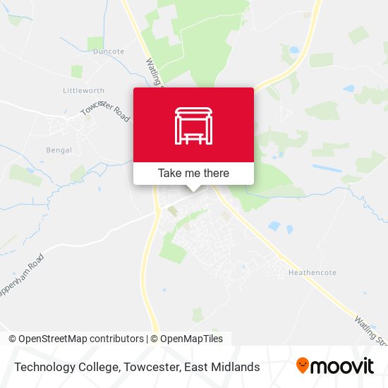 Technology College, Towcester map