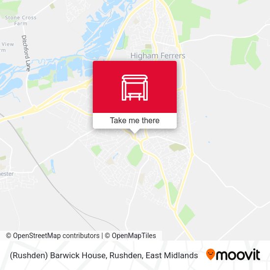 (Rushden) Barwick House, Rushden map