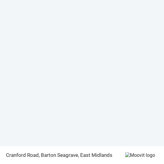 Cranford Road, Barton Seagrave map