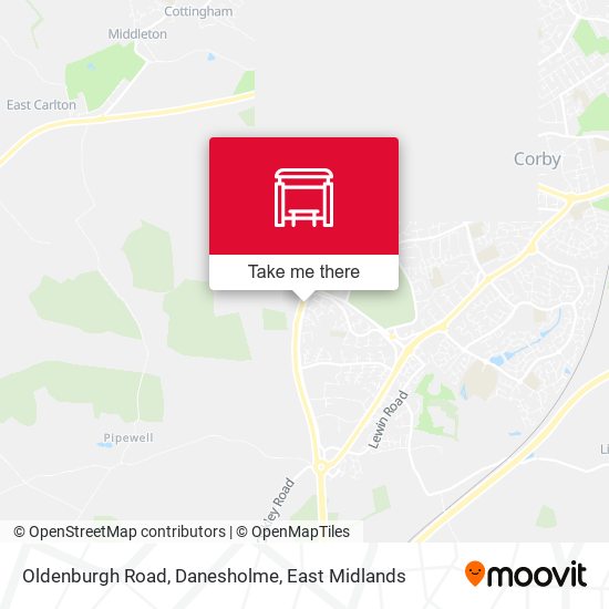 Oldenburgh Road, Danesholme map