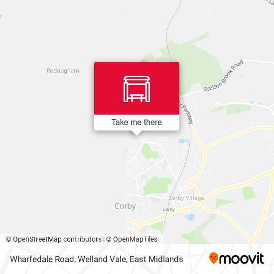Wharfedale Road, Welland Vale map