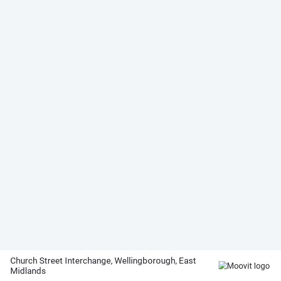 Church Street Interchange, Wellingborough map