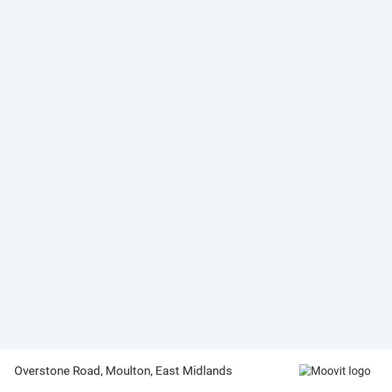Overstone Road, Moulton map