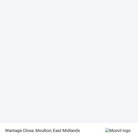 Wantage Close, Moulton map