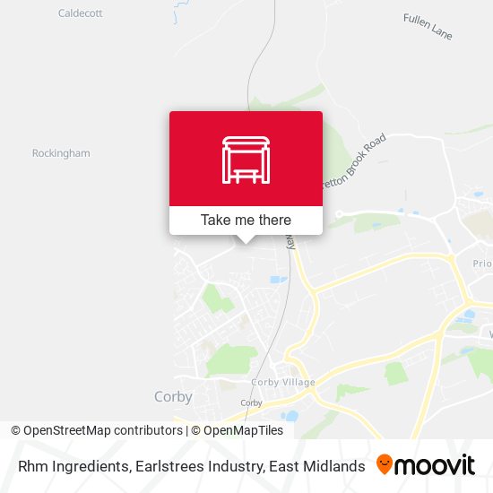 Rhm Ingredients, Earlstrees Industry map