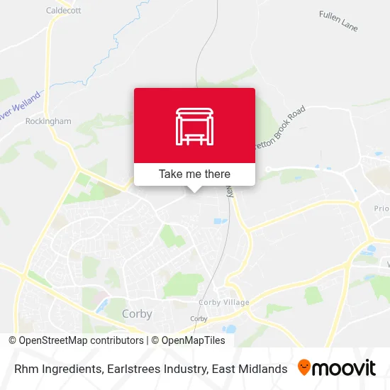 Rhm Ingredients, Earlstrees Industry map