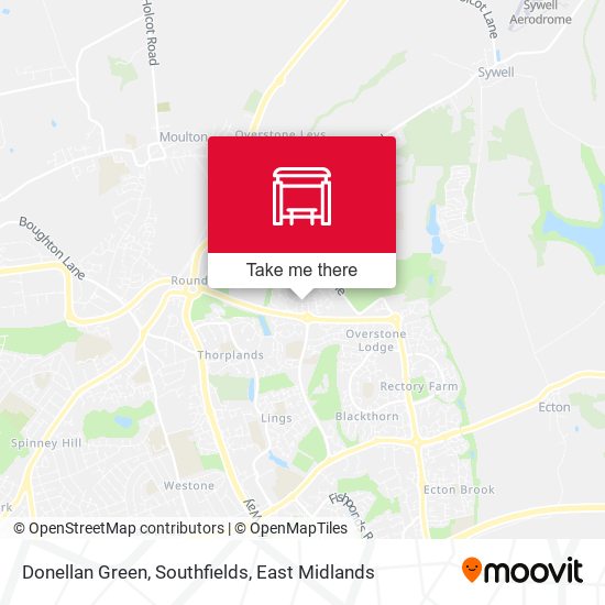 Donellan Green, Southfields map