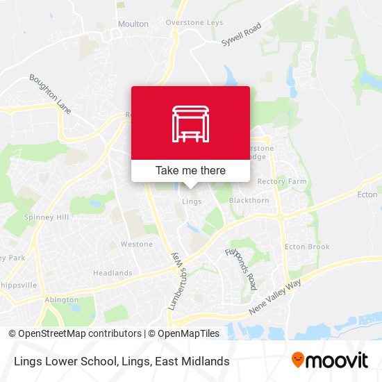 Lings Lower School, Lings map