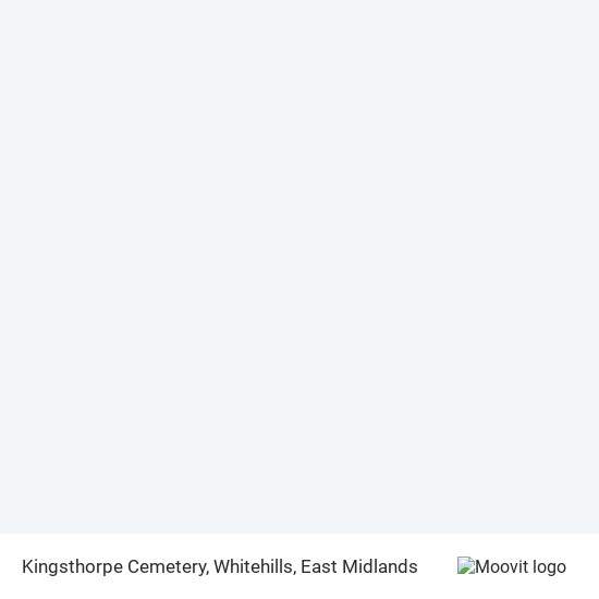 Kingsthorpe Cemetery, Whitehills map