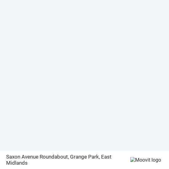 Saxon Avenue Roundabout, Grange Park map