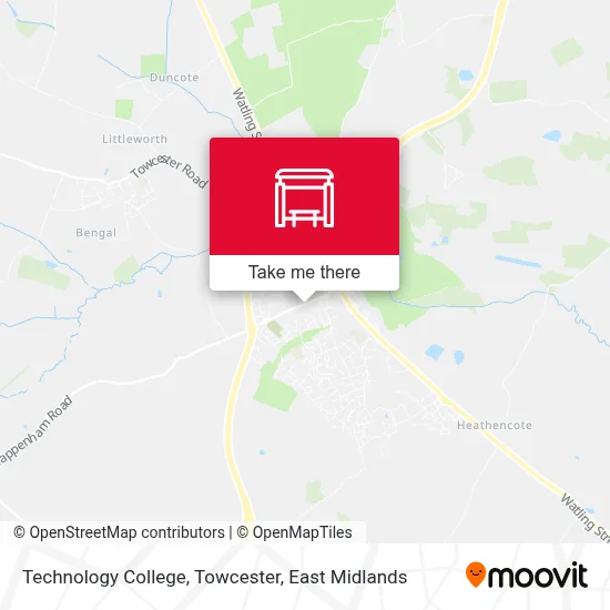 Technology College, Towcester map
