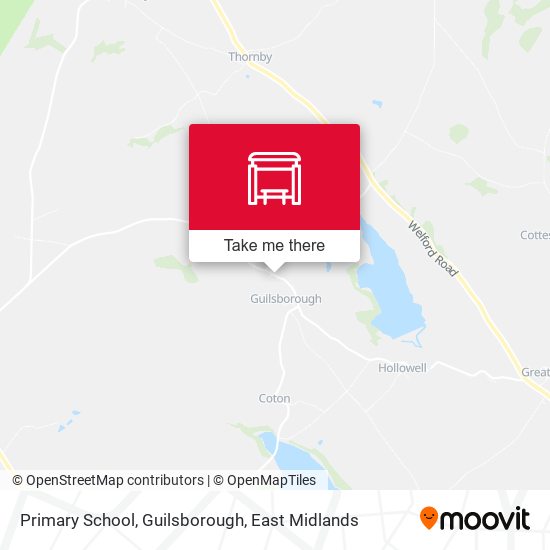 Primary School, Guilsborough map