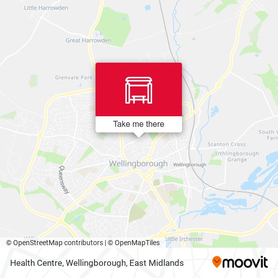 Health Centre, Wellingborough map