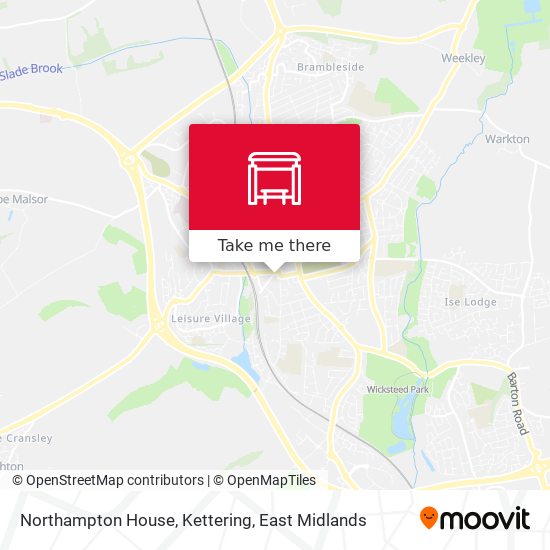 Northampton House, Kettering map
