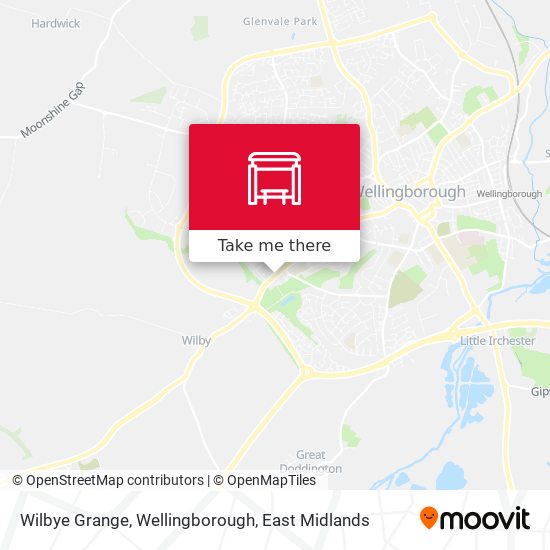 Wilbye Grange, Wellingborough map