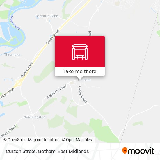 Curzon Street, Gotham map