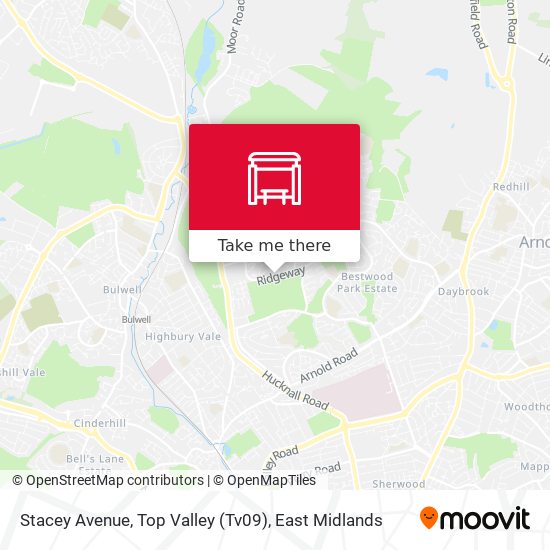 Stacey Avenue, Top Valley (Tv09) map