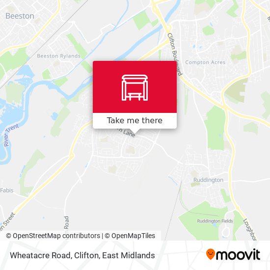Wheatacre Road, Clifton map