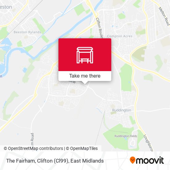 The Fairham, Clifton (Cl99) map