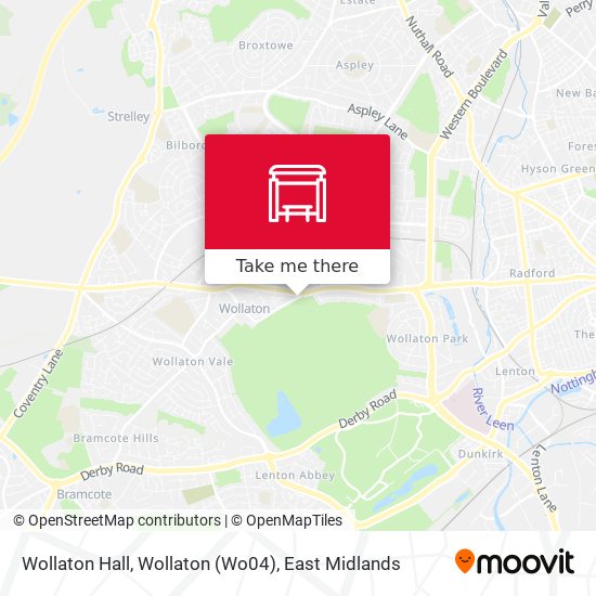 Wollaton Hall, Wollaton (Wo04) map