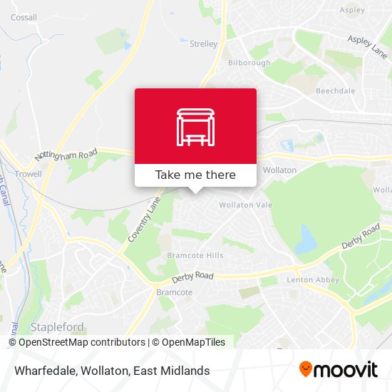 Wharfedale, Wollaton map