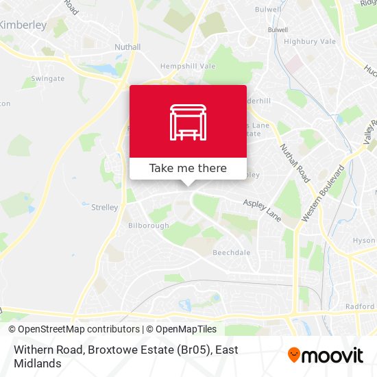 Withern Road, Broxtowe Estate (Br05) map