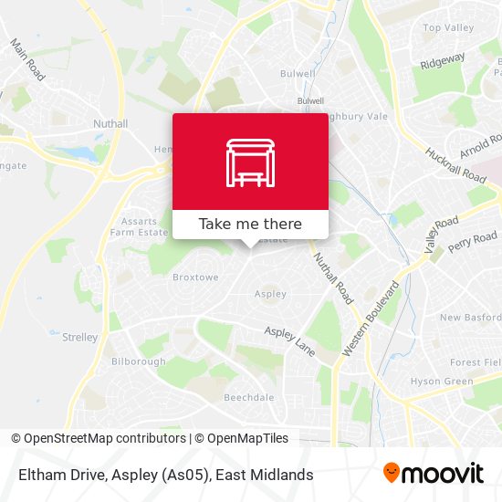 Eltham Drive, Aspley (As05) map