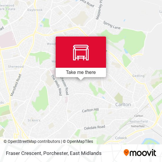 Fraser Crescent, Porchester map