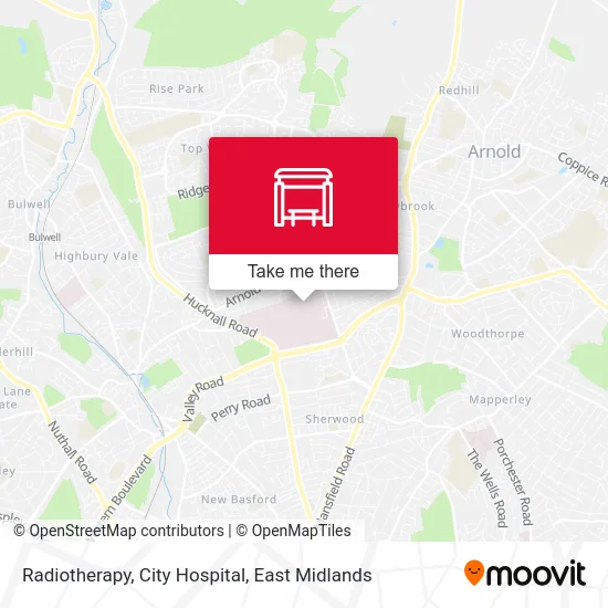 Radiotherapy, City Hospital map