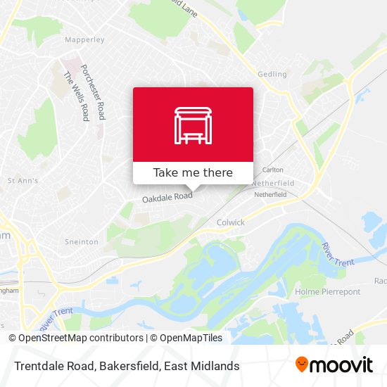 Trentdale Road, Bakersfield map
