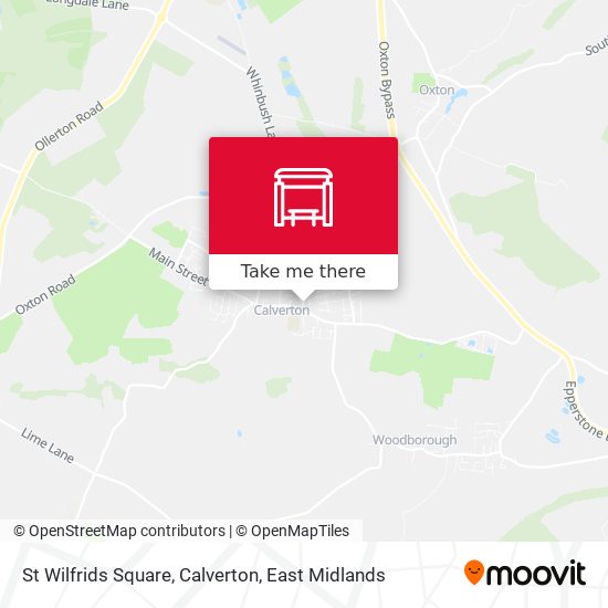 St Wilfrids Square, Calverton map