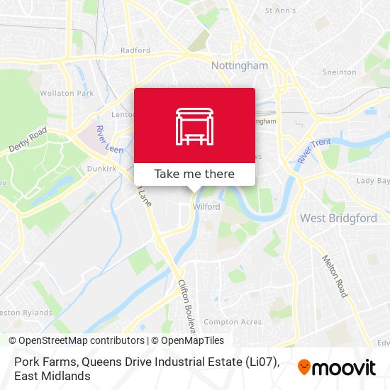 Pork Farms, Queens Drive Industrial Estate (Li07) map