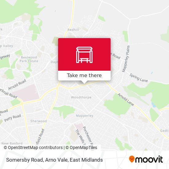 Somersby Road, Arno Vale map