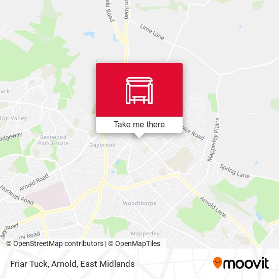 Friar Tuck, Arnold map