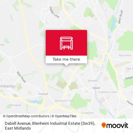 Dabell Avenue, Blenheim Industrial Estate (Sw39) map