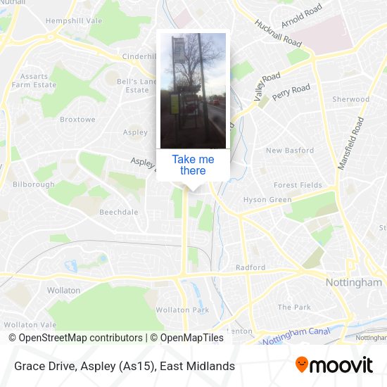 Grace Drive, Aspley (As15) map