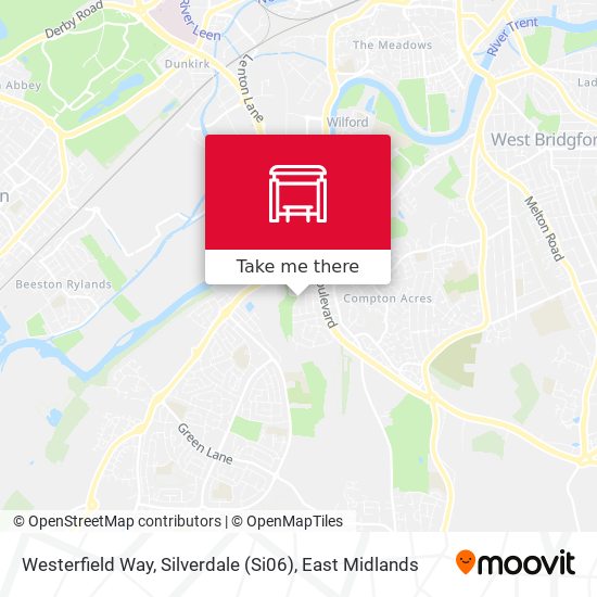 Westerfield Way, Silverdale (Si06) map