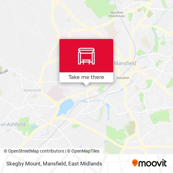 Skegby Mount, Mansfield map