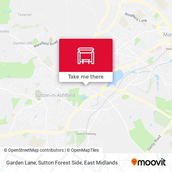 Garden Lane, Sutton Forest Side map