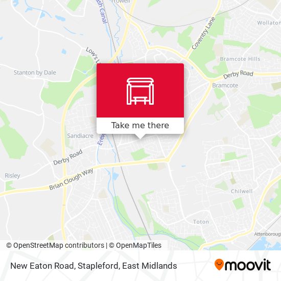 New Eaton Road, Stapleford map