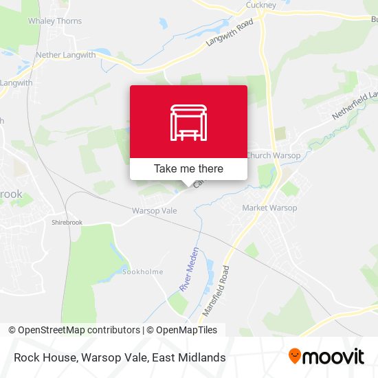 Rock House, Warsop Vale map