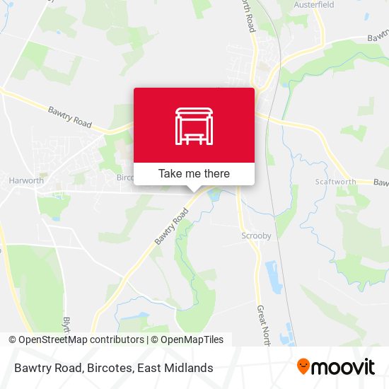 Bawtry Road, Bircotes map