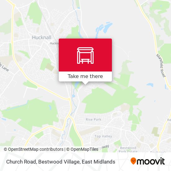 Church Road, Bestwood Village map