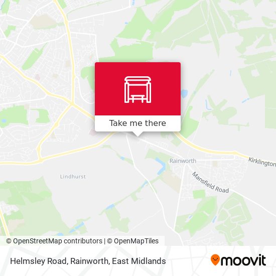 Helmsley Road, Rainworth map
